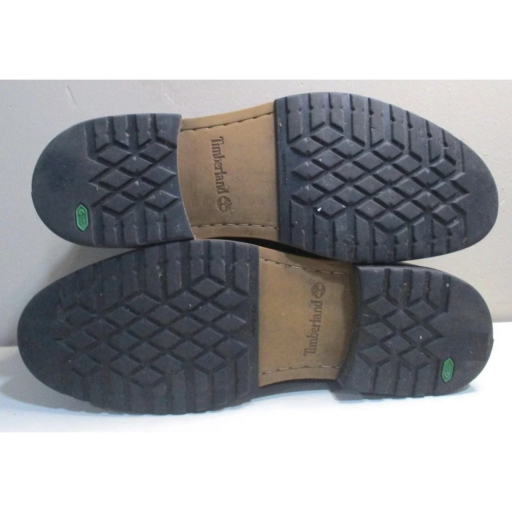 Timberland Mens Earthkeepers Stormbuck Chukka Boots Blk Lthr 10.5 5635R NO Laces